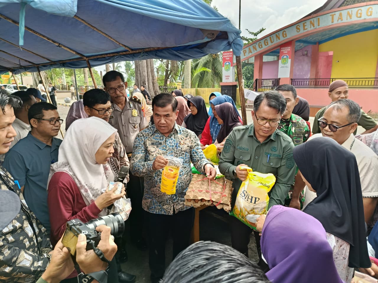 Gerakan Pangan Murah (GPM) Serentak Seluruh Indonesia di Kabuapaten Tebo